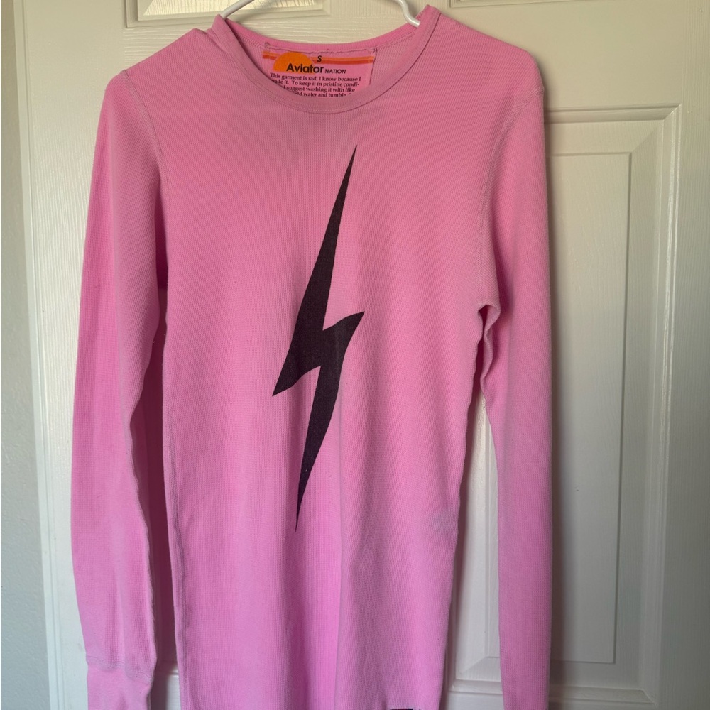 Aviator Nation Bolt Thermal Neon Pink Unisex